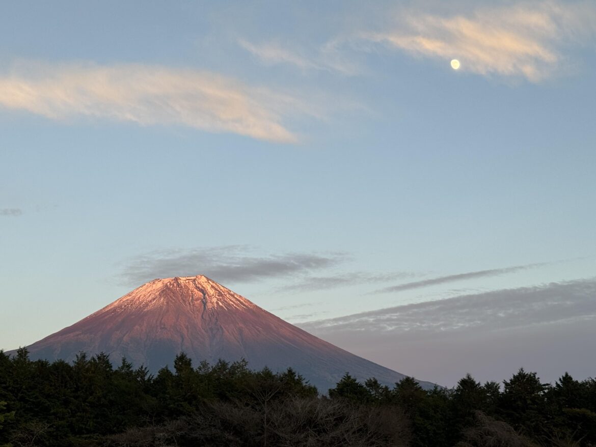 Mt. Fuji at Dusk