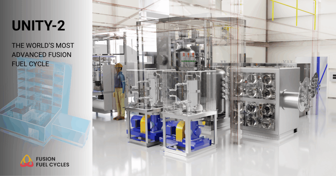 Fusion Fuel Cycles (FFC), a Joint Venture between Kyoto Fusioneering and Canadian Nuclear Laboratories, Begins Construction of UNITY-2 Tritium Fuel Cycle Facility | NEWS