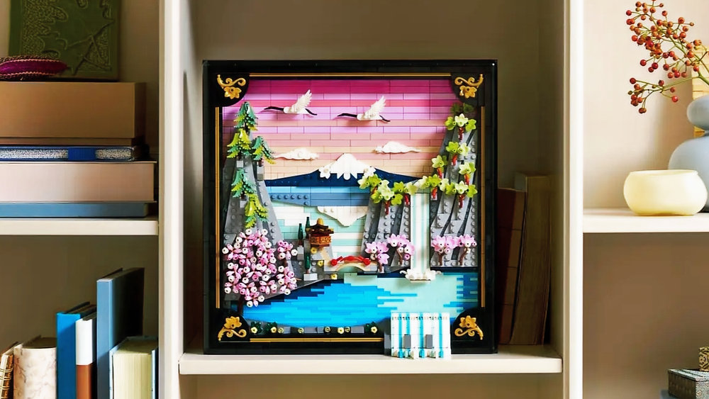 LEGO Art 31218 Japanese Cherry Blossom Landscape Officially Revealed LEGO Art 31218 Japanese Cherry Blossom Landscape Officially Revealed