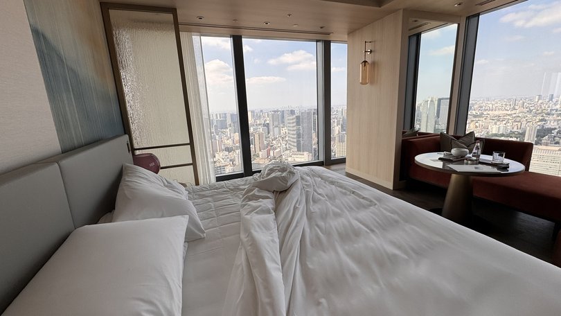 Sue Yeap woke up like this at Fairmont Tokyo.