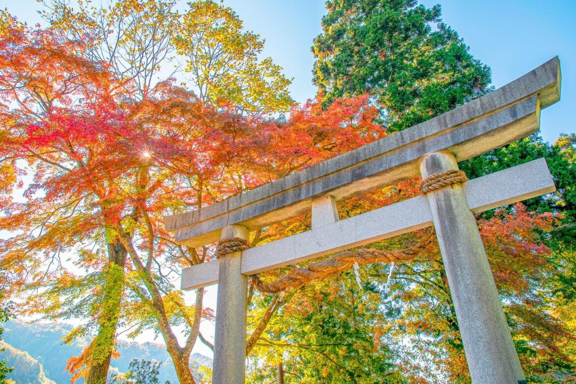 Autumn in Yamadera, Yamagata Prefecture