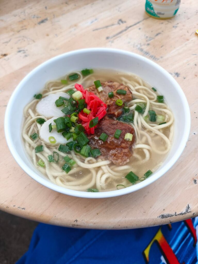 Okinawan Soba on Aka island 🫶🏼
