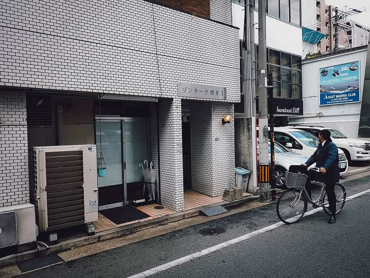 The Best Fukuoka Food and Restaurants Hakata Genki Ippai exterior in Fukuoka