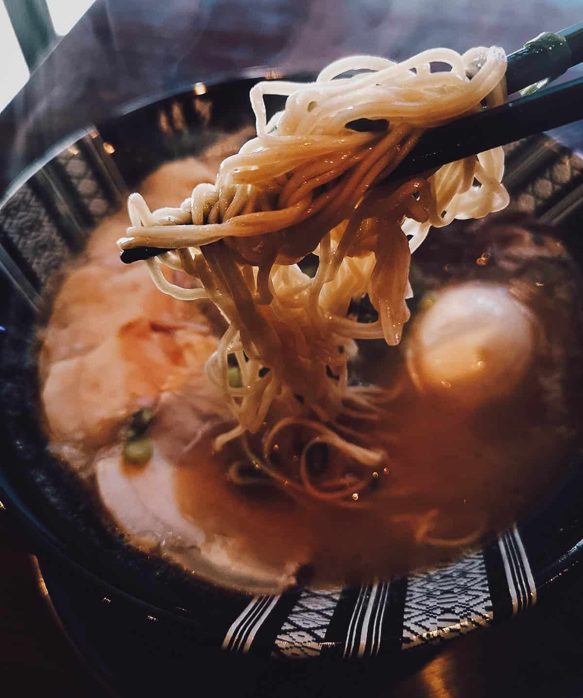 The Best Fukuoka Food and Restaurants Bowl of ramen in Fukuoka