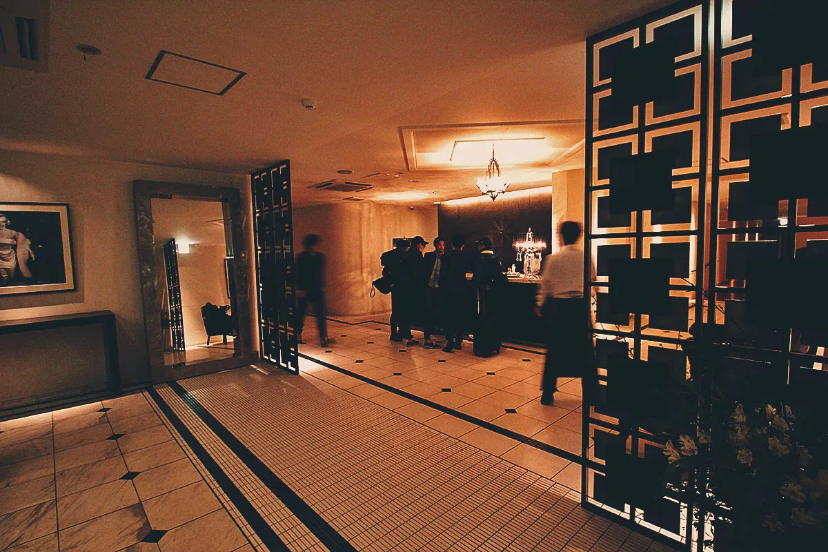 The Best Fukuoka Food and Restaurants Hakata Motsunabe Yamanaka Akasakaten lobby