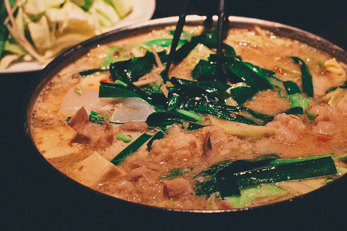 The Best Fukuoka Food and Restaurants Motsunabe in Fukuoka