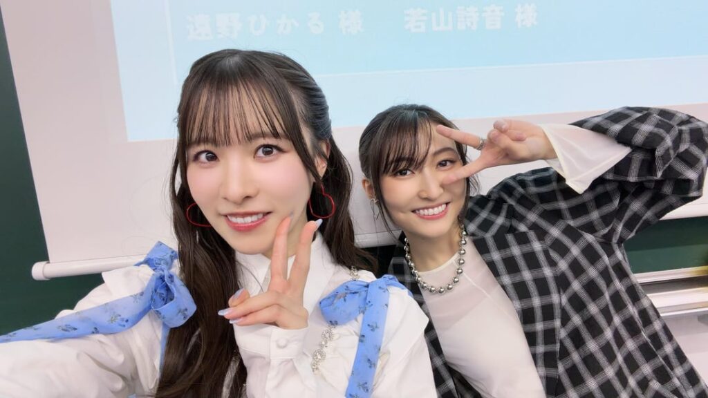 More pics of Tono Hikaru and Wakayama Shion at the “Hikaru and Shion's Campus Life Together at Waseda Festival 2025” talk event