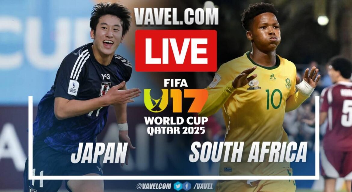 Japan vs South Africa LIVE Score Updates in U-17 World Cup | 11/15/2025 VAVEL logo