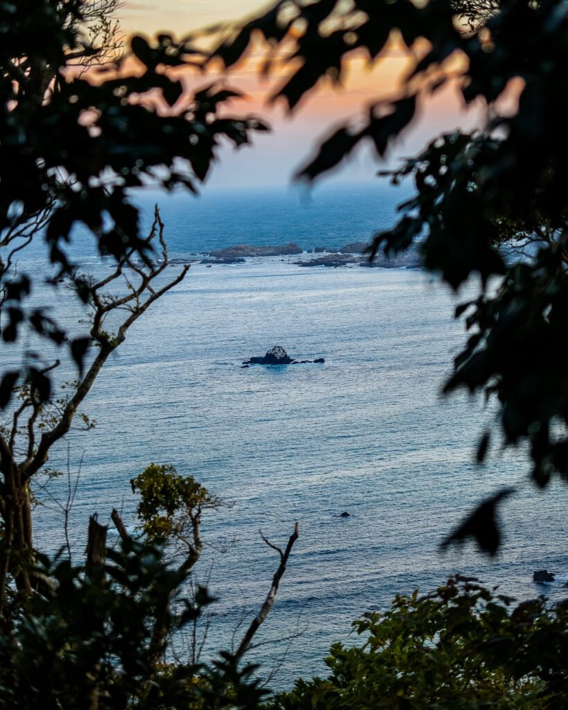 Views from Uomizuka Observatory in Kamogawa, Chiba