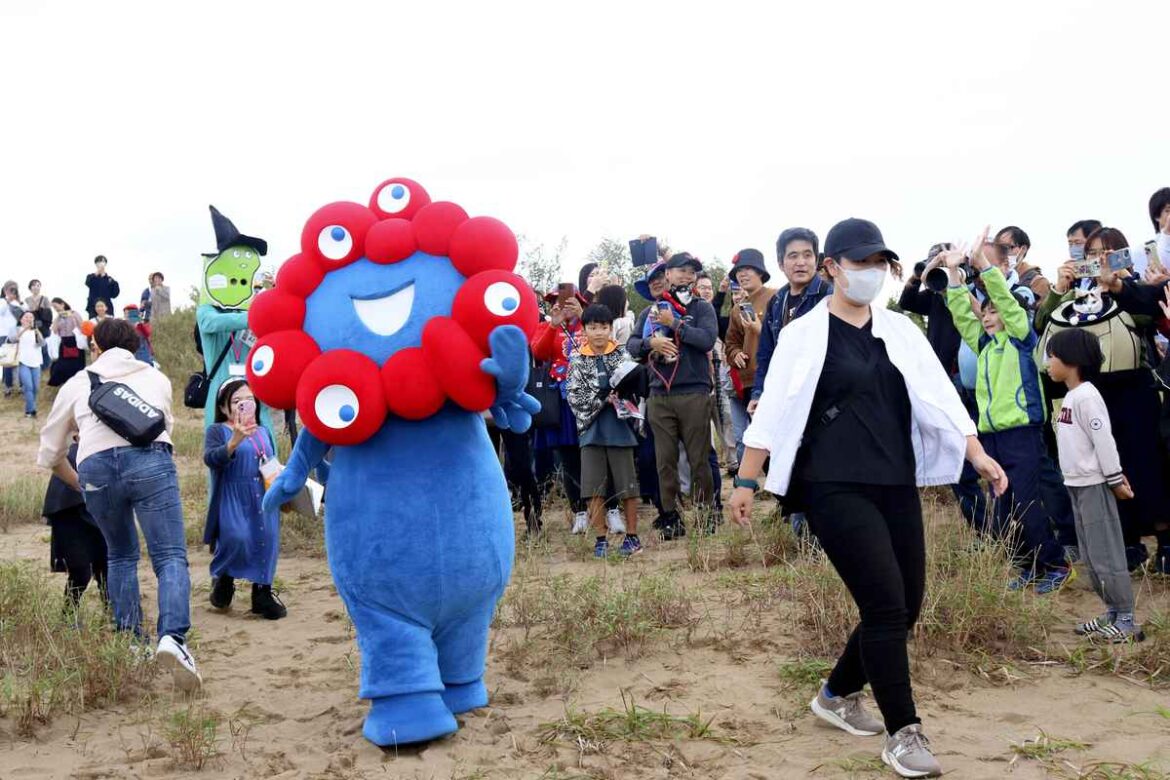 Osaka Expo May Be Over But Mascot Myaku-Myaku Still Popular