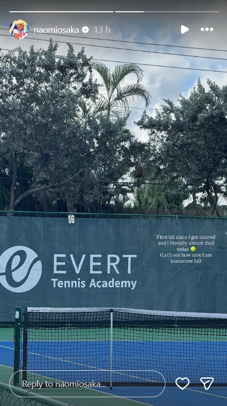 Naomi Osaka on Instagram