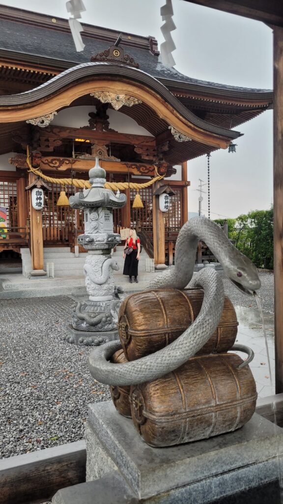 Iwakuni Shirohebi Shrine - the sacred white snake shrine in Yamaguchi 🐍✨