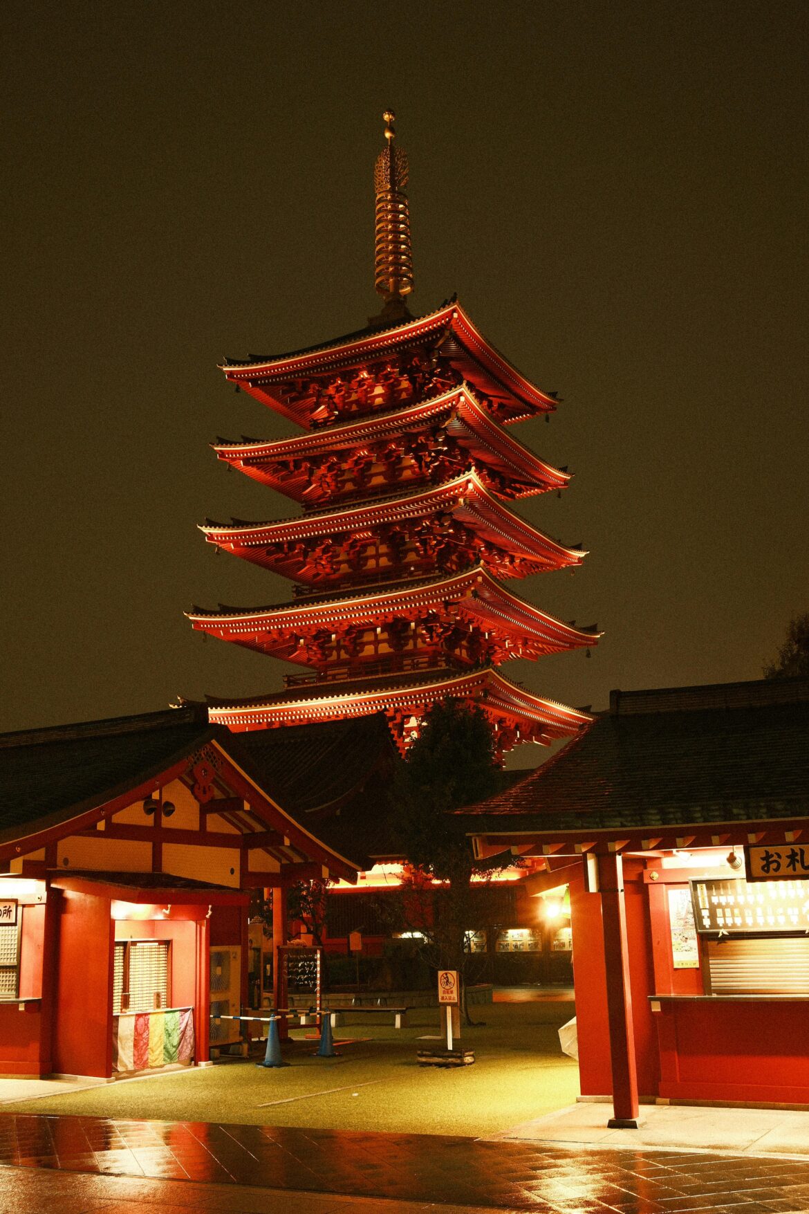 Sensō-ji by night