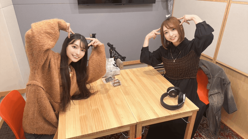 Kouno Marika and Takagi Yurika from『Marinka&Yuripon's Azato Kawaii Radio♡』#5