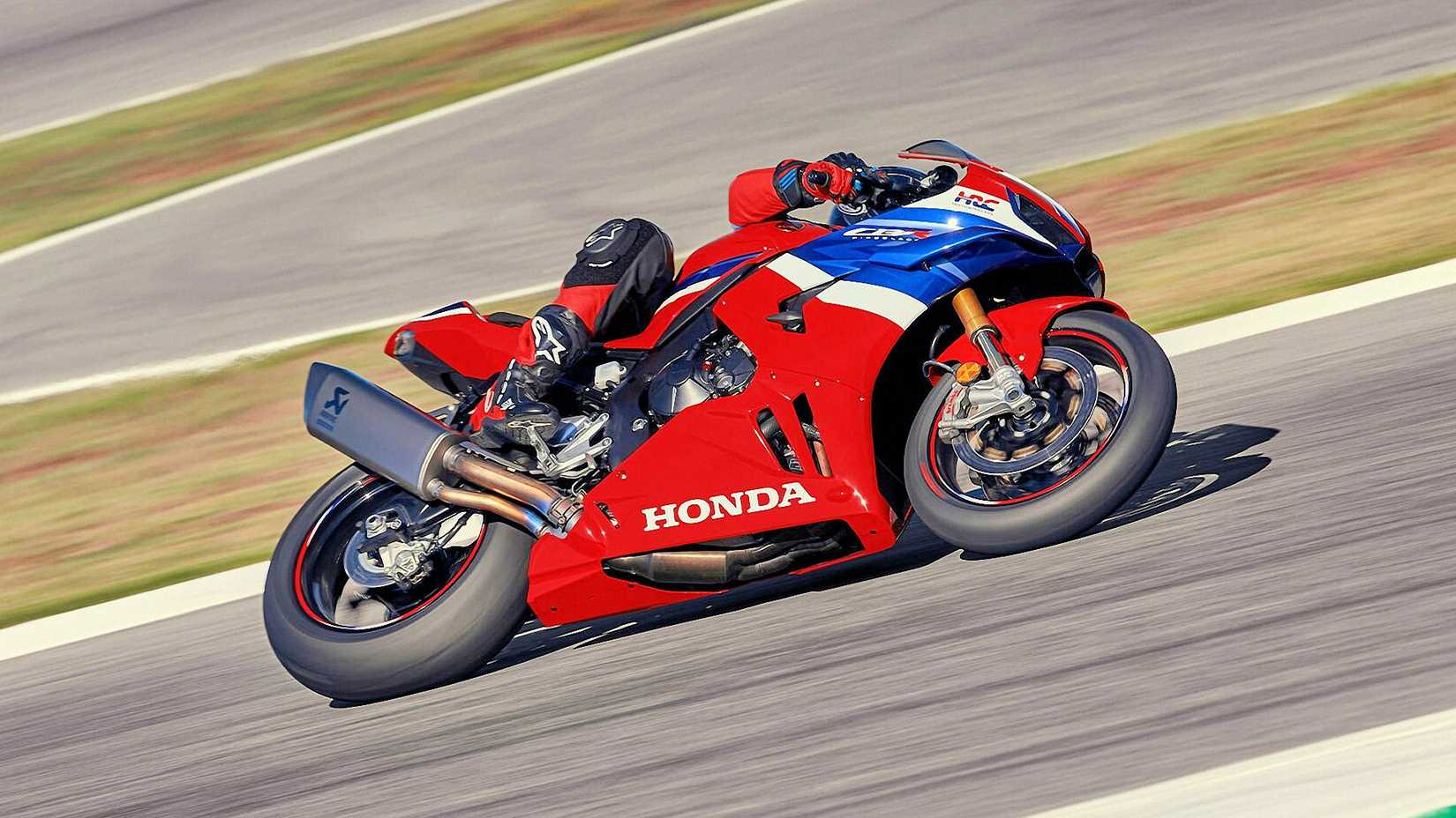 Rider on a 2025 Honda CBR1000RR-R Fireblade SP