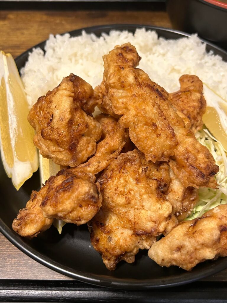 Tori-Ten (tempura chicken)