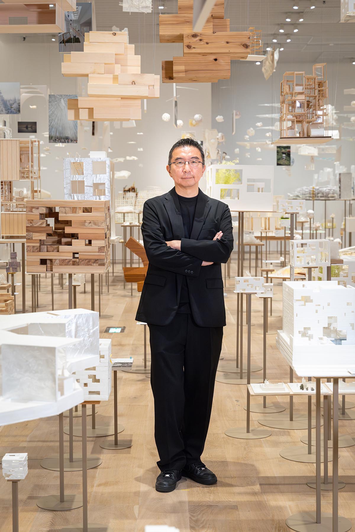 Sou Fujimoto brings primordial future forest exhibition into the Mori Art Museum in Tokyo 