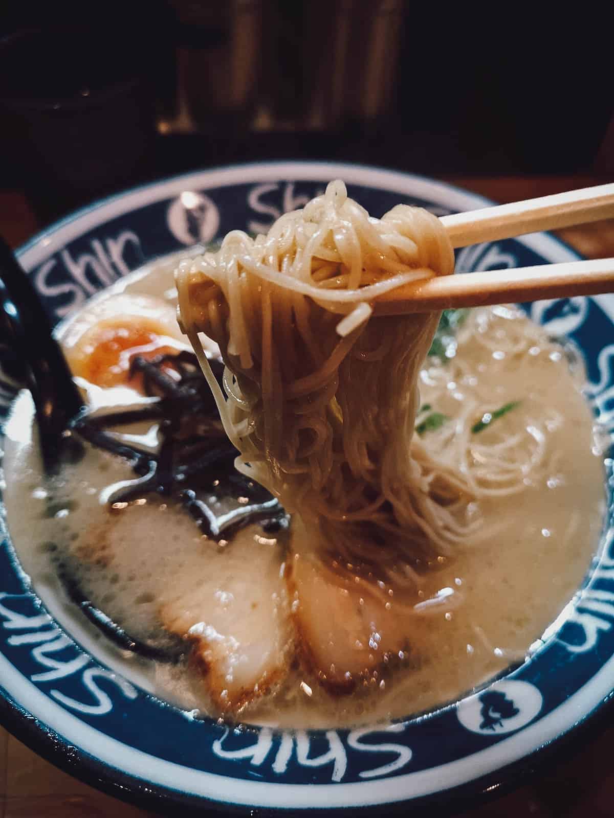 The Best Fukuoka Food and Restaurants Bowl of ramen in Fukuoka