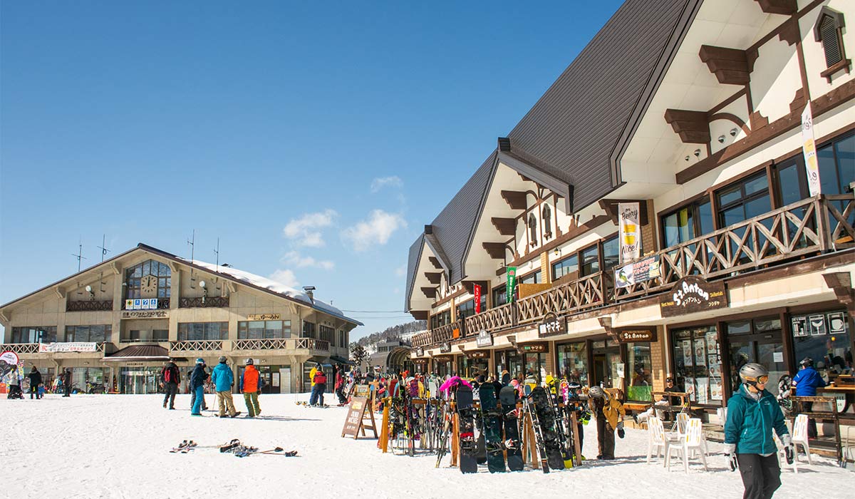 Landscape and Mountain view of Nozawa Onsen in winter, Nagano, Japan. Pic: Shutterstock