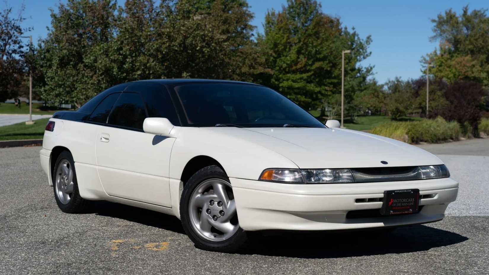 1992 Subaru SVX in white