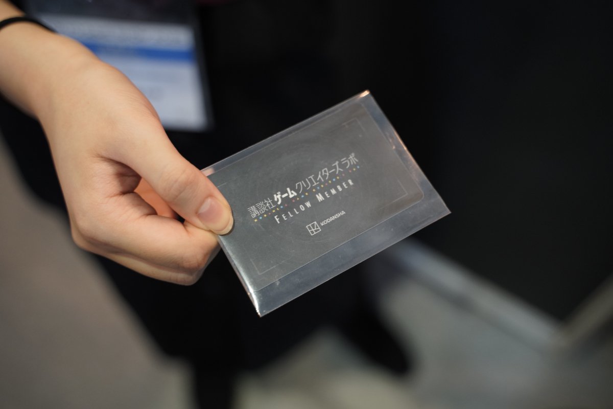 Also a fellow member of the Kodansha Game Creators' Lab