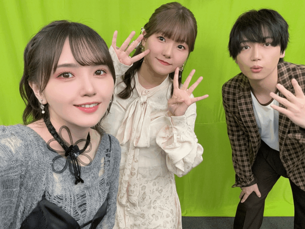 Kito Akari, Satou Minako, and Chiba Shouya from MF Bunko J『Aki no Gakuensai 2025』
