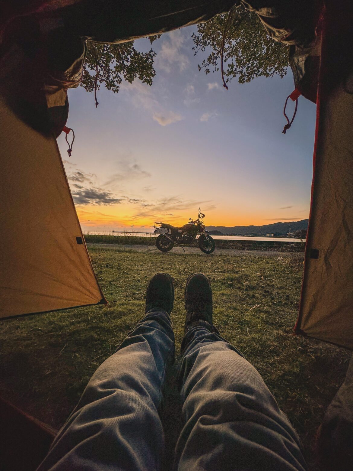 Perfect end to a perfect day.