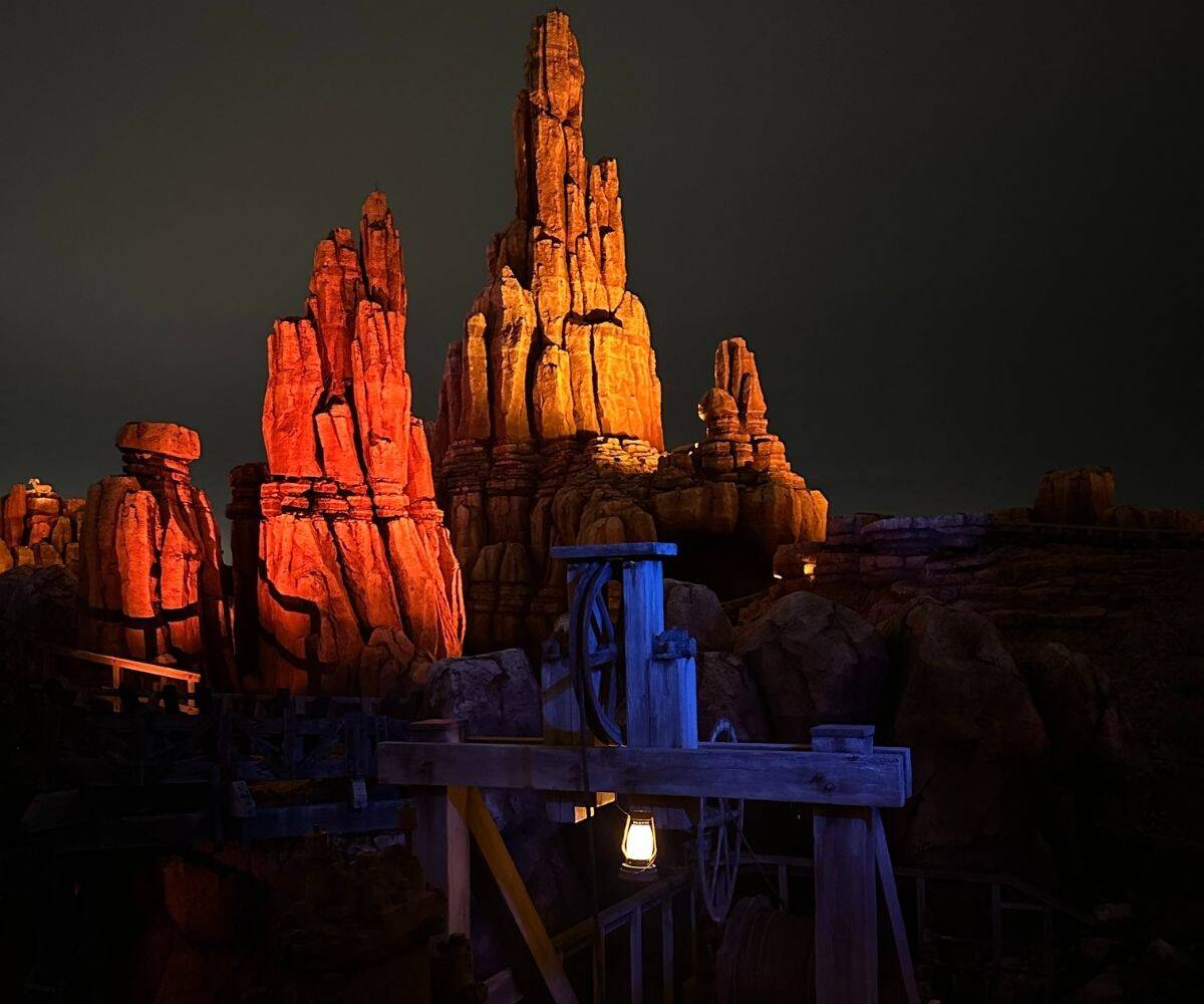 Big Thunder Mountain Railroad in Westernland (their version of Frontierland) at Tokyo Disneyland.