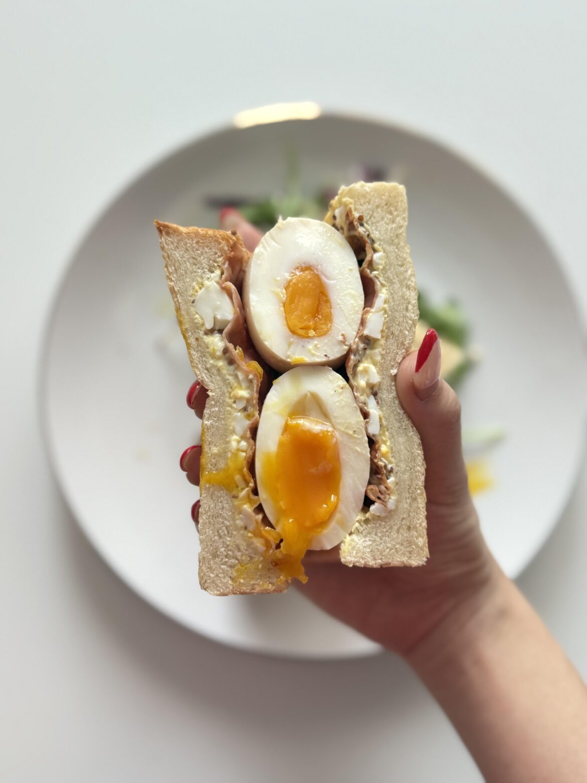 Miso Egg Sando Miso Egg Sando