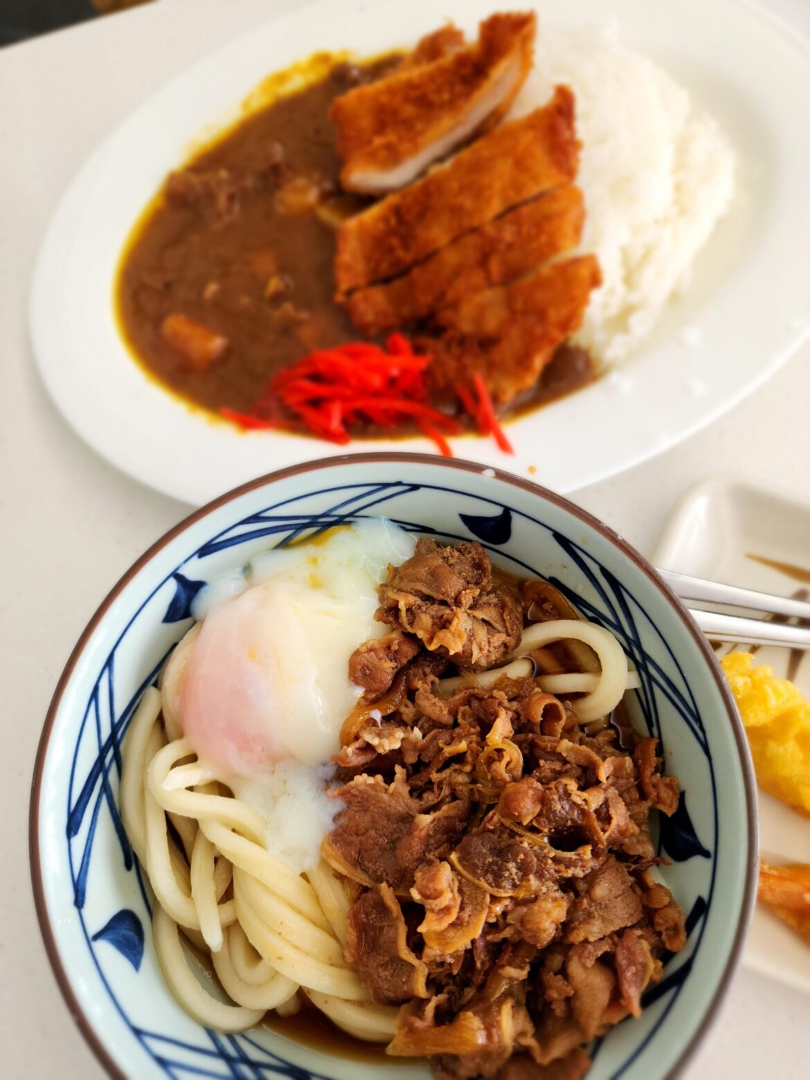 Gyudon - Style Udon and a Katsu Curry anyone?