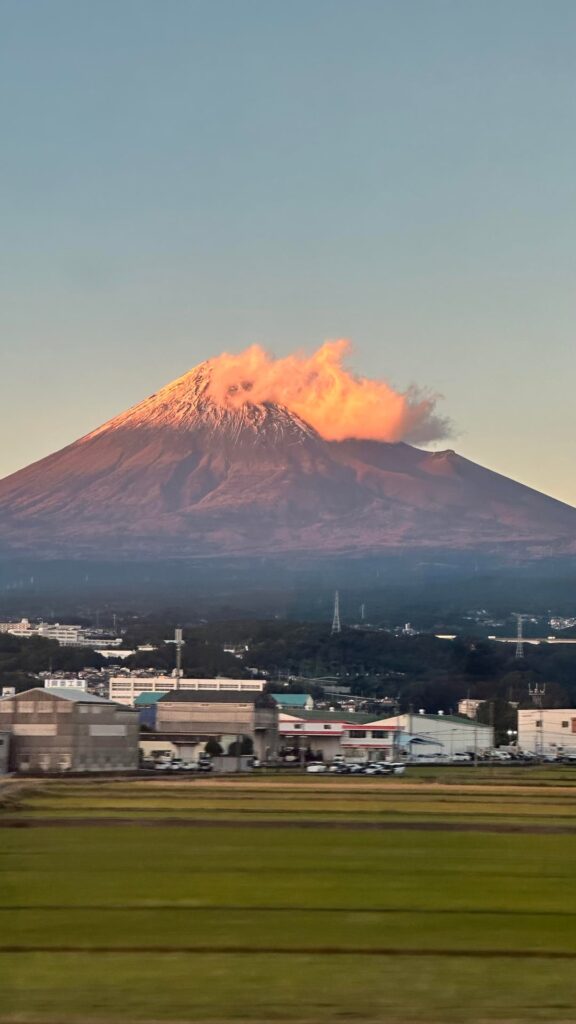 Fuji-San from the Shinkansen