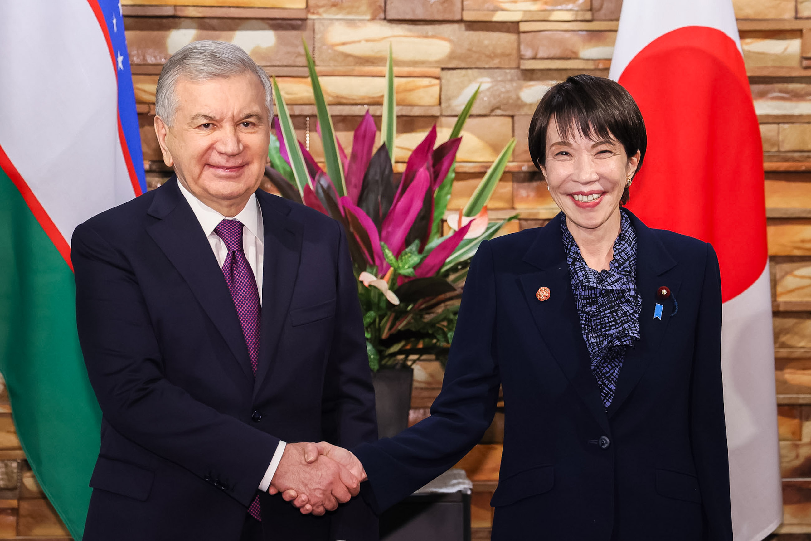 Japan-Uzbekistan Summit Meeting (1)