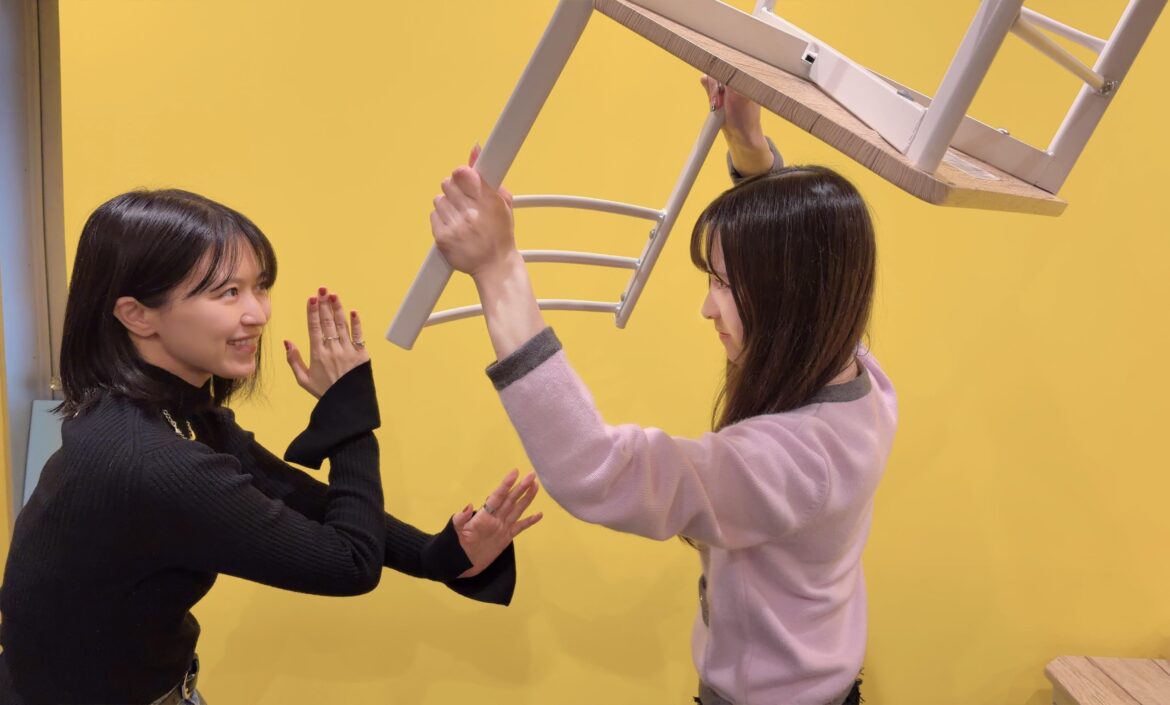 Tono Hikaru and Saori Oonishi at Yosei Desu Yo! #28