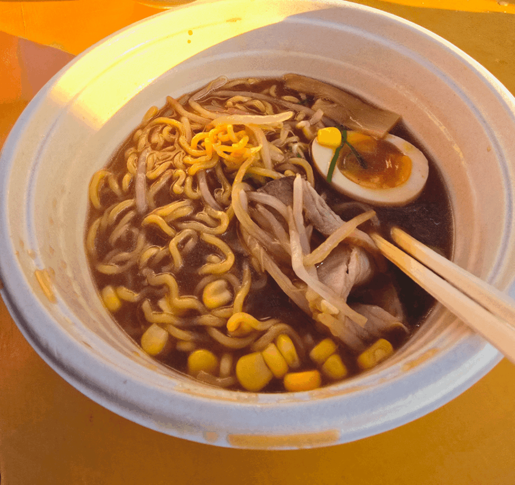 ‘Rich burnt miso ramen’ 濃厚焦味噌󠄀ラーメン from Osaka Ramen Expo (and to anyone who picked up 2 ramen tickets… You’re welcome!) 'Rich burnt miso ramen' 濃厚焦味噌󠄀ラーメン from Osaka Ramen Expo (and to anyone who picked up 2 ramen tickets... You're welcome!)
