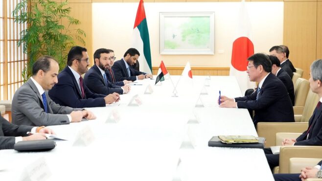 Japan, UAE agree to further strengthen ties through Strategic Partnership Initiative|Arab News Japan Japan, UAE agree to further strengthen ties through Strategic Partnership Initiative|Arab News Japan