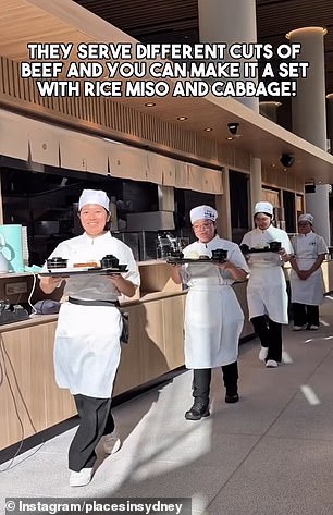 The restaurant only opened its doors for the first time on Saturday, November 29 - but customers have reported huge crowds wait times of up to two hours, no matter what time of day or night they arrive