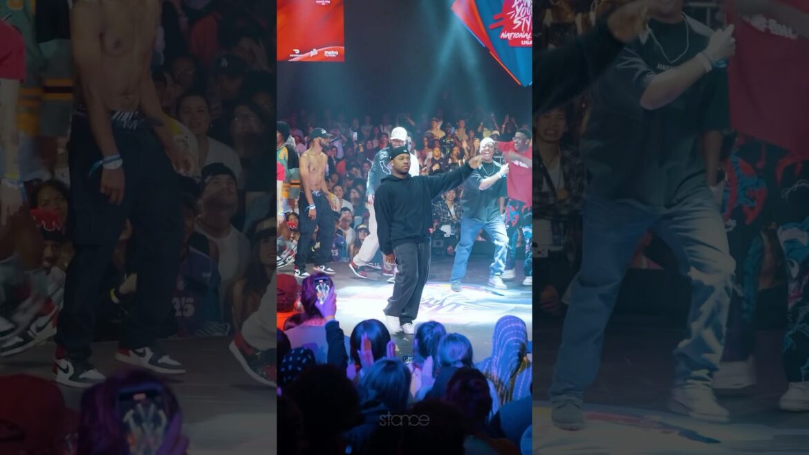 Kida the Great Showcase to the Yay area at Red Bull Dance Your Style National Final! 🤩🔥😤