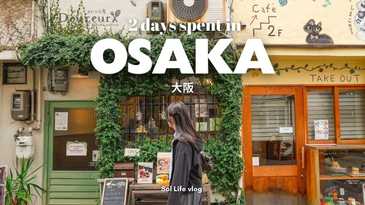 2 days in Osaka, Japan | 48 Hours of Eating, Shopping, Cafes & City Views | Japan Travel VLOG