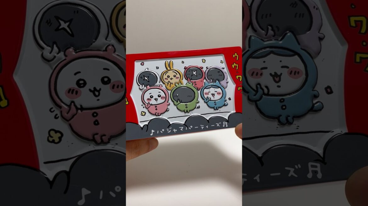 🍫 Chiikawa Colorful Chocolate Crunch Tin #shorts