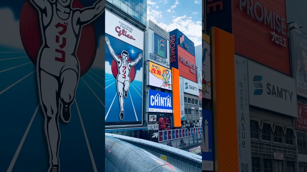Glico Running Man in Osaka | 心斎橋 🇯🇵 Glico Running Man in Osaka | 心斎橋 🇯🇵