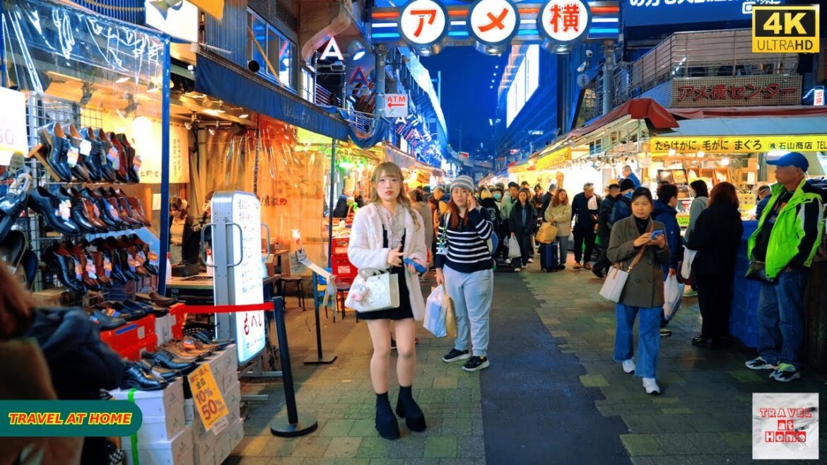 4K HDR Japan travel 2025 | Blue hour Walk in Ueno (上野) Tokyo Japan | Relaxing Natural City ambience 4K HDR Japan travel 2025 | Blue hour Walk in Ueno (上野) Tokyo Japan | Relaxing Natural City ambience