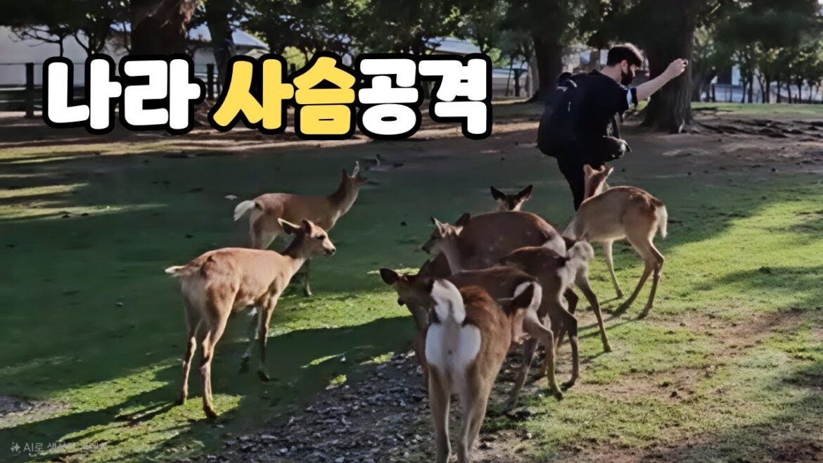 [일본] 오사카 근교 나라 사슴공원 당일치기 l 오사카 혼자여행 vlog [3/3]