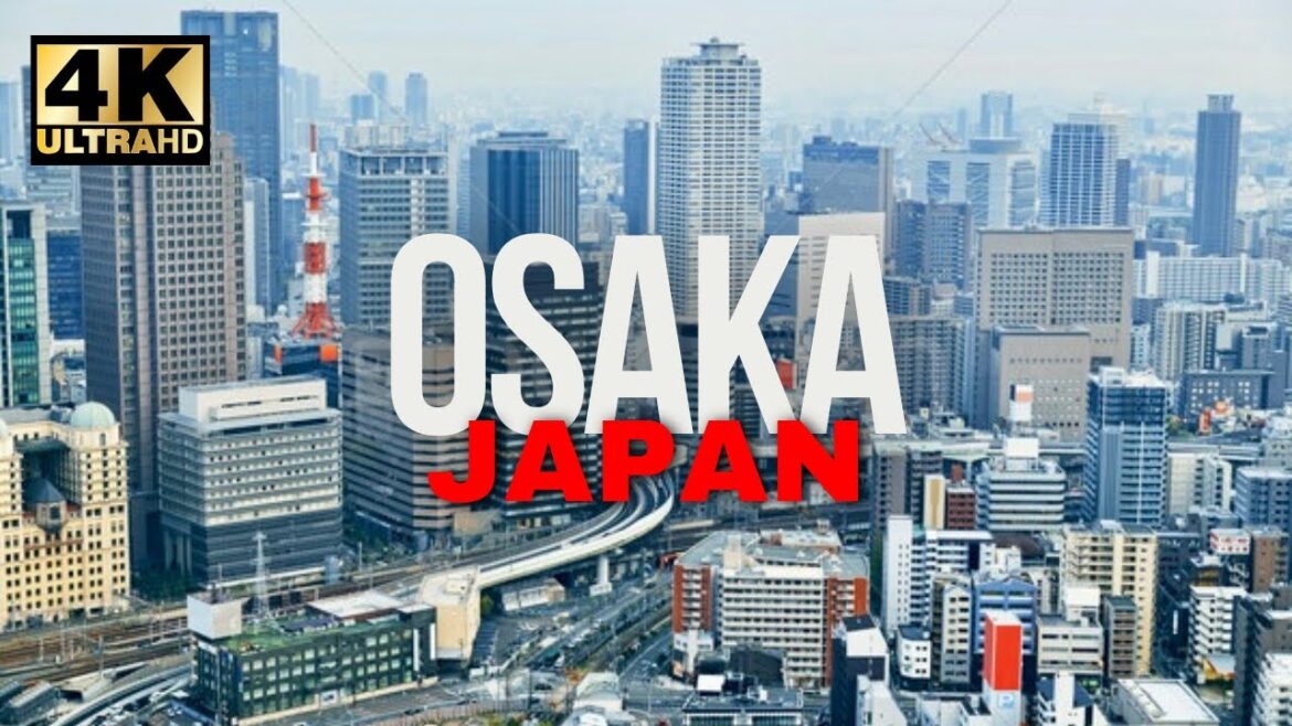 Walking Tour of Downtown Osaka Japan 🇯🇵 [4k]