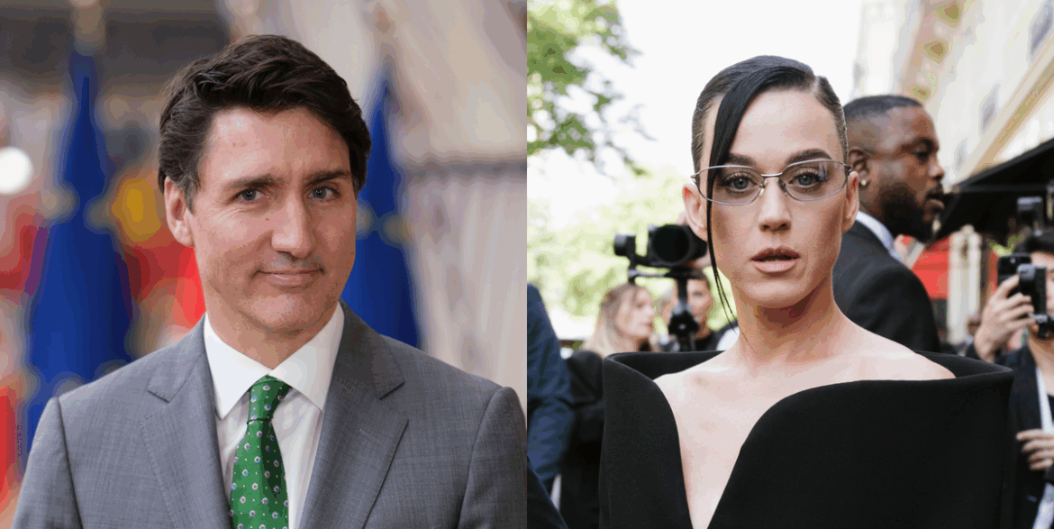 Former Japanese Prime Minister Refers to Katy Perry as Justin Trudeau’s “Partner”