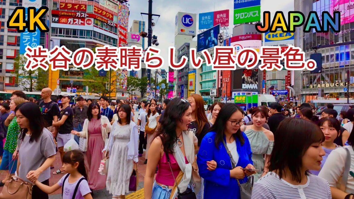 4K Shibuya city walking tour & amazing sightseeing. Tokyo, Japan. 4K Shibuya city walking tour & amazing sightseeing. Tokyo, Japan.