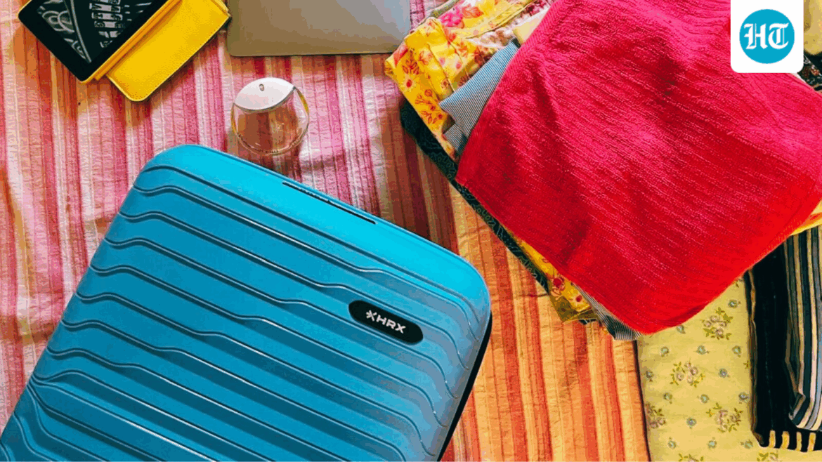 HRX Kyoto small cabin suitcase review: 2 trips, smooth wheel movement and a few scratches later!