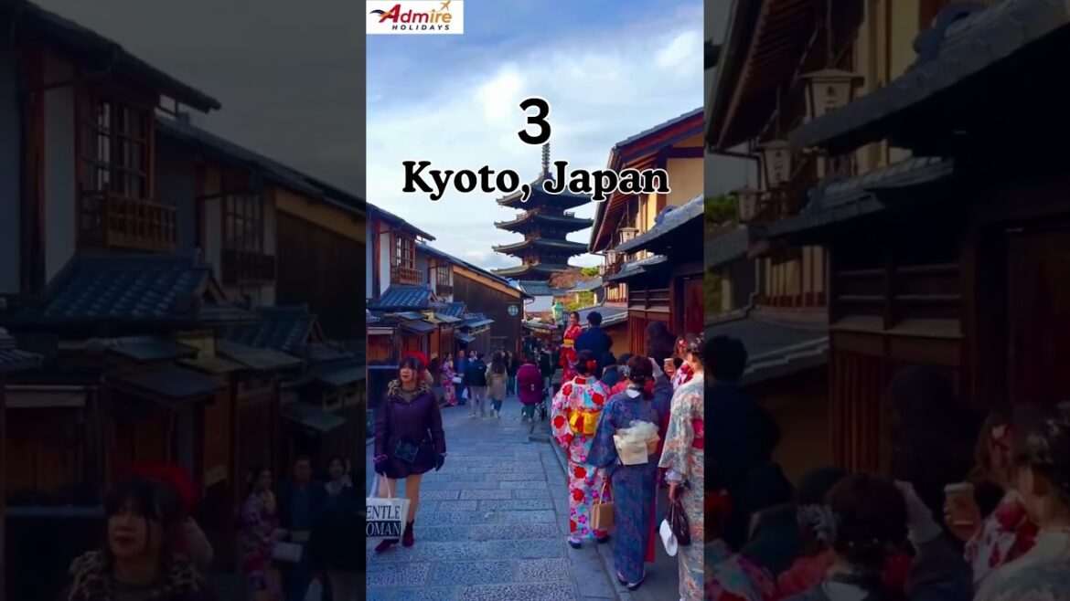 World’s Best Travel Destinations 2025 | Paris, Bali, Kyoto, Dubai & Santorin#youtubeshorts #youtube