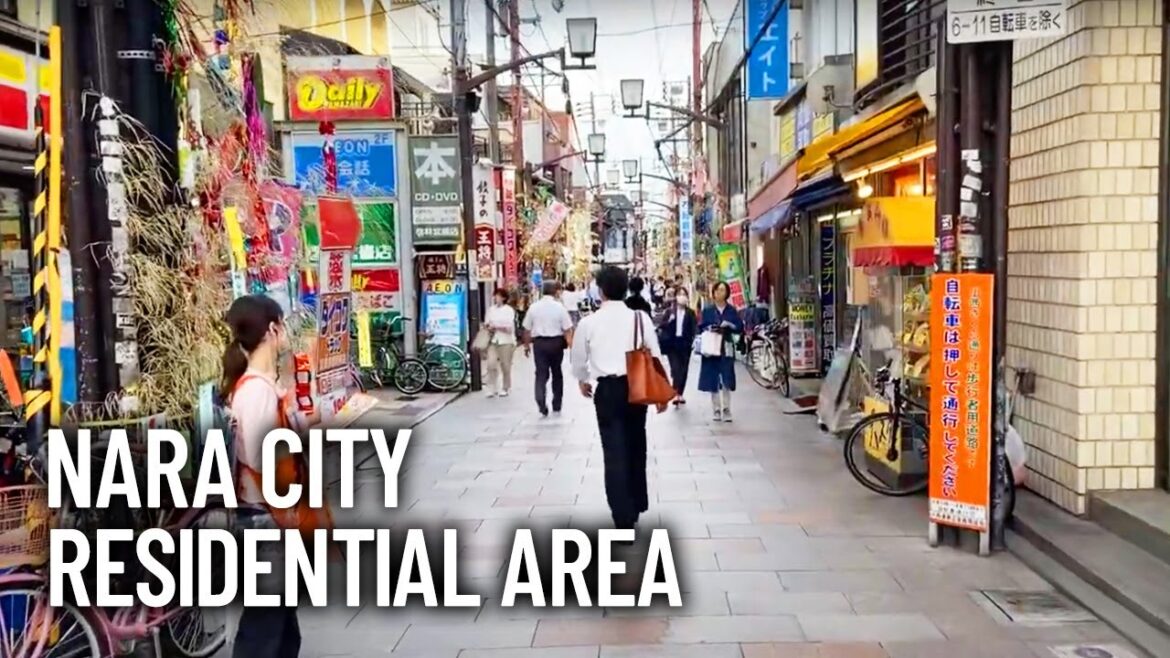 Residential Area in Nara Prefecture (奈良県, Nara-ken) Japan – Walking Tour Residential Area in Nara Prefecture (奈良県, Nara-ken) Japan - Walking Tour