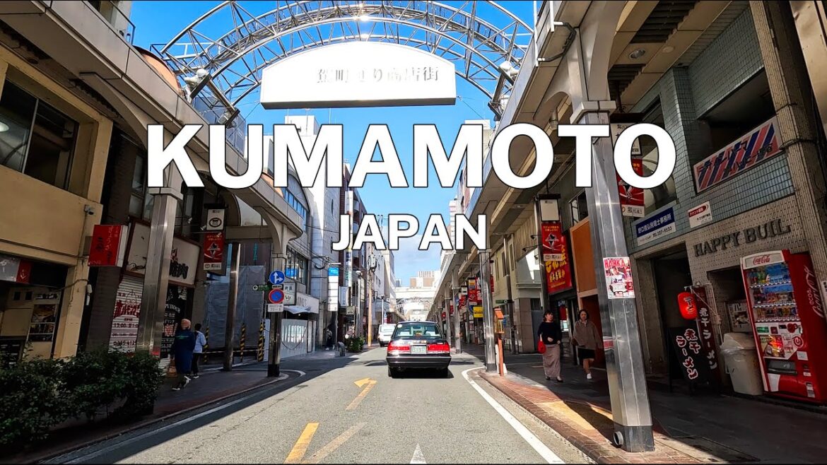 Kumamoto, Japan – Driving Tour 4K Kumamoto, Japan - Driving Tour 4K