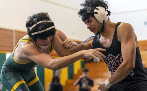 Wrestling: Large turnout gets ready to Rumble at Okinawa meet Large turnout gets ready to Rumble at Okinawa meet